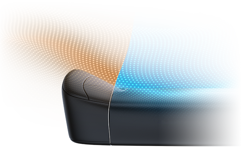 Dual-Density Foam Zone Filling
