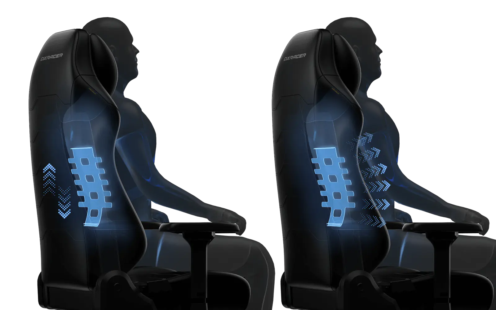4D Ergonomic Lumbar Support
