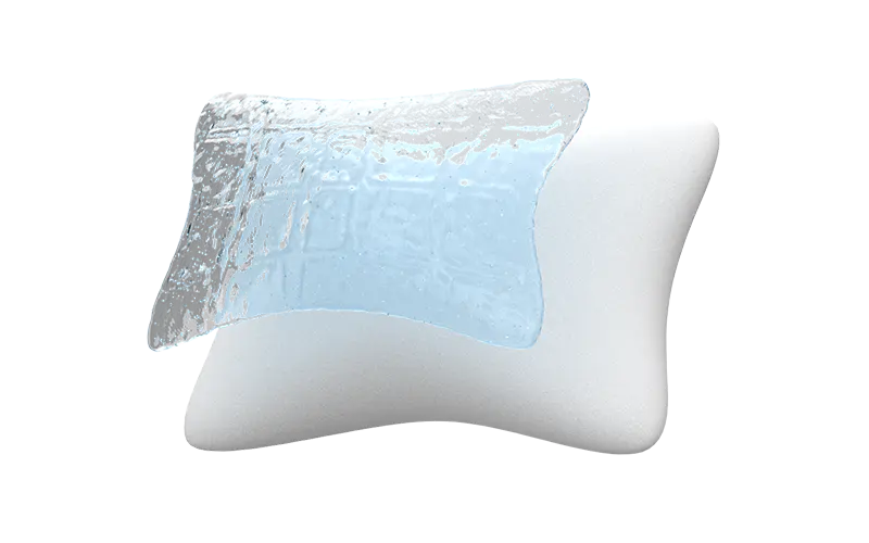 Cooling Gel Foam Headrest
