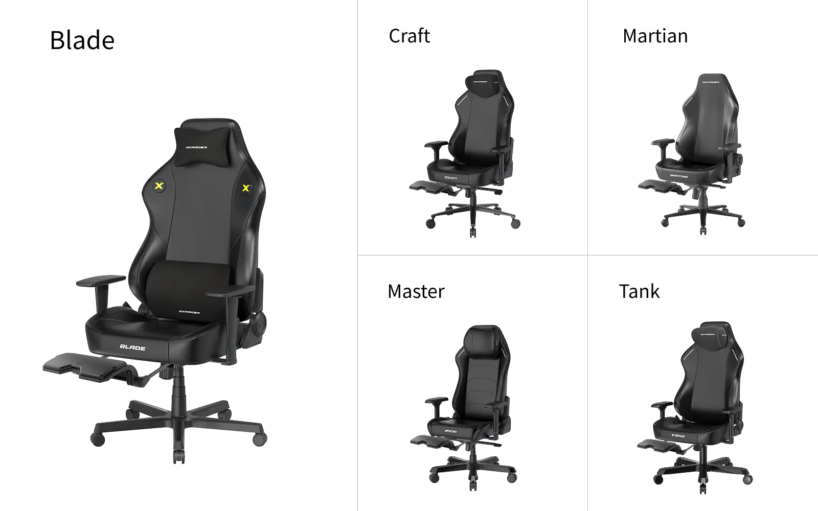 Universal Compatibility Across DXRacer Series