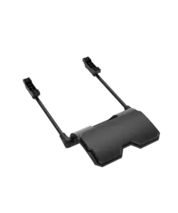 Black Retractable Footrest